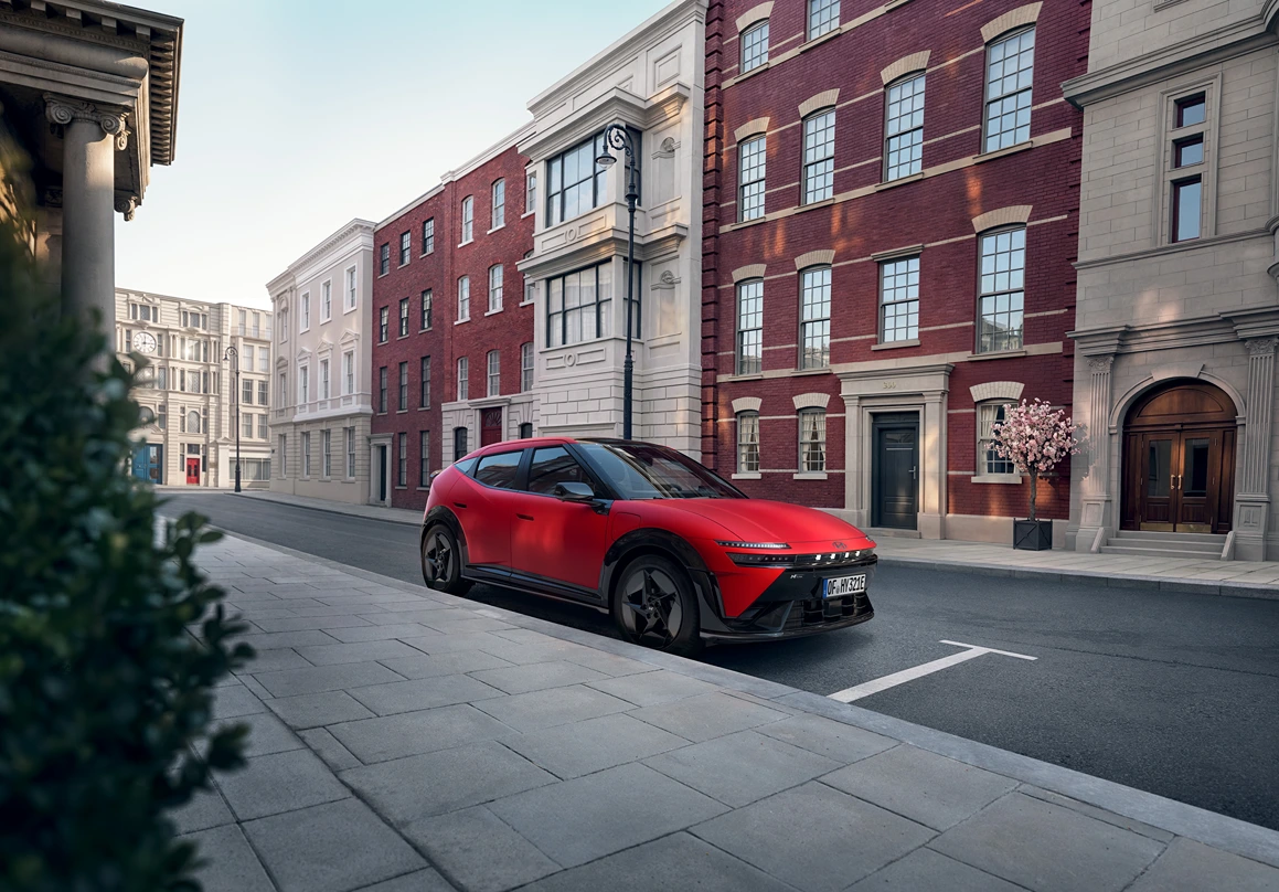 IONIQ3 NLine Bild EXT Parken