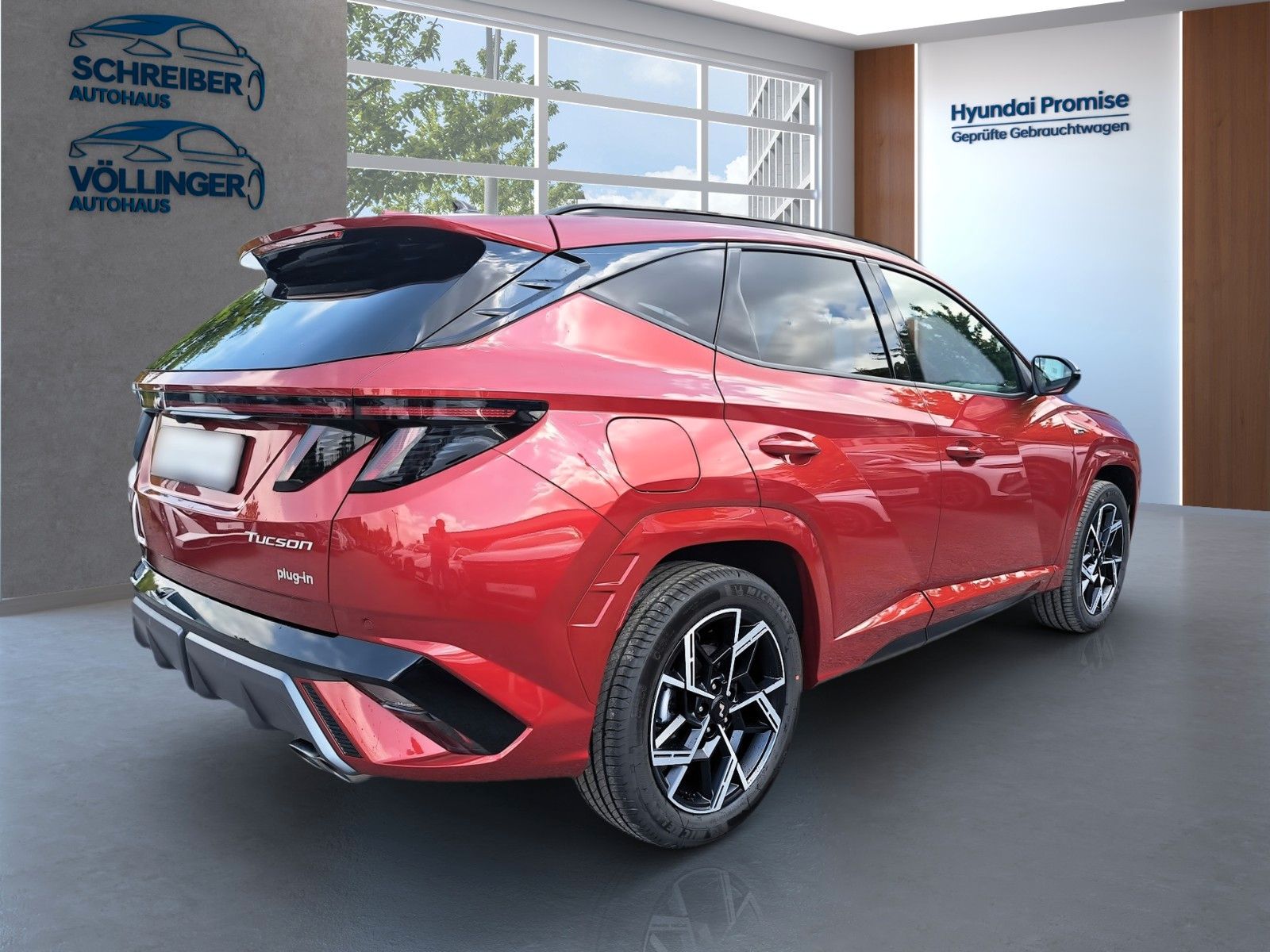 Fahrzeugabbildung Hyundai Tucson N Line Hybrid PHEV 2WD 252PS