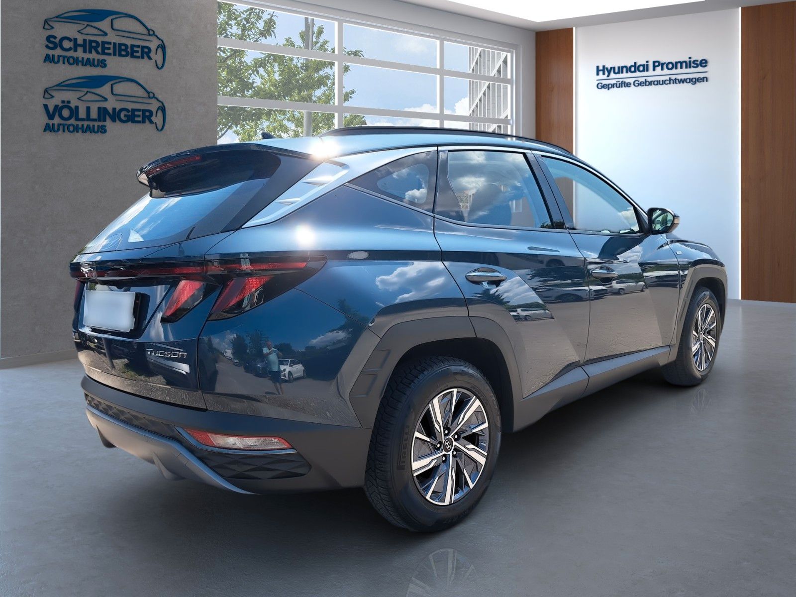 Fahrzeugabbildung Hyundai Tucson Select Mild-Hybrid 2WD 180 PS M/T