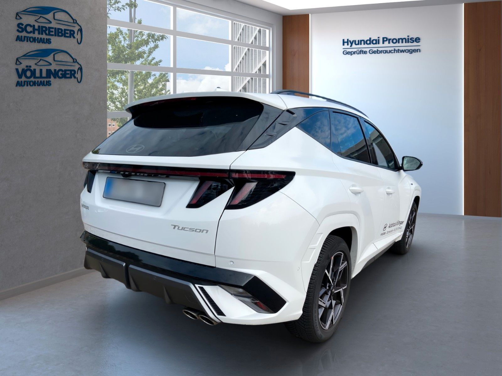 Fahrzeugabbildung Hyundai Tucson N Line Mild-Hybrid 2WD 7-DCT MJ2025 160PS