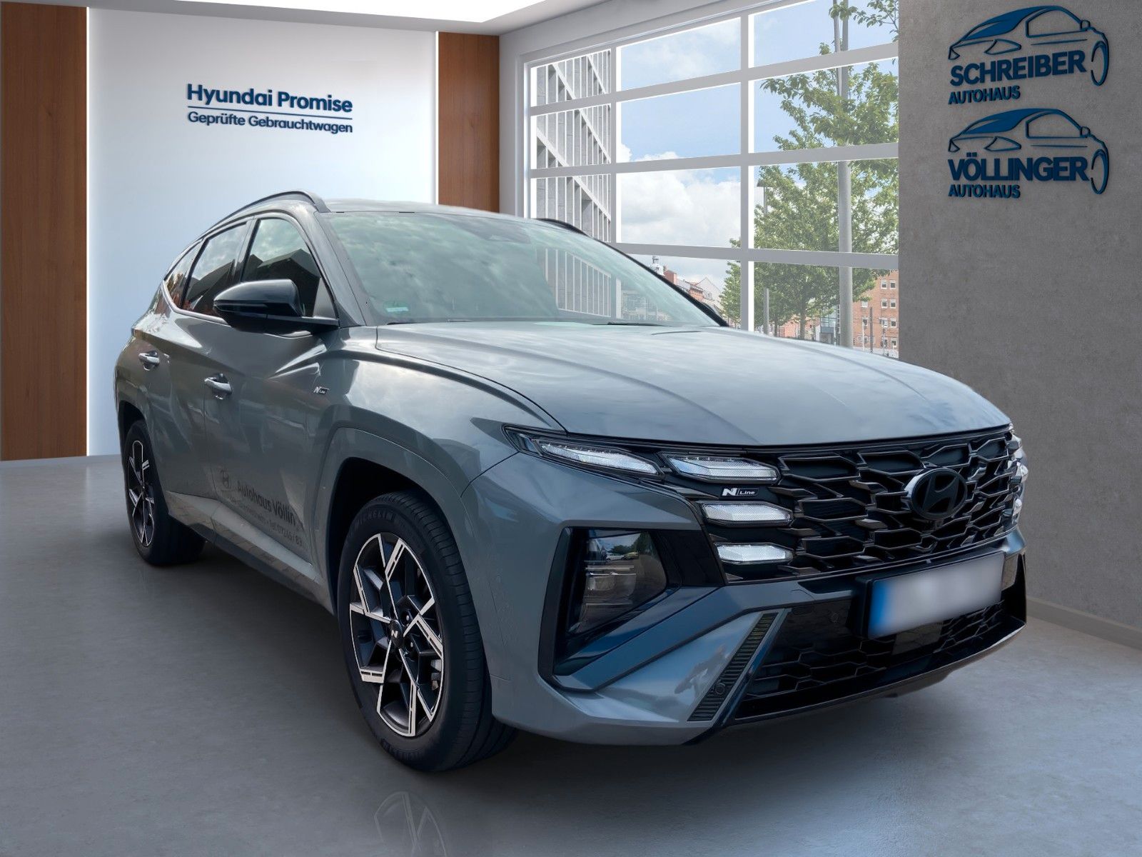 Fahrzeugabbildung Hyundai Tucson N Line Hybrid 2WD 215PS 6-AT