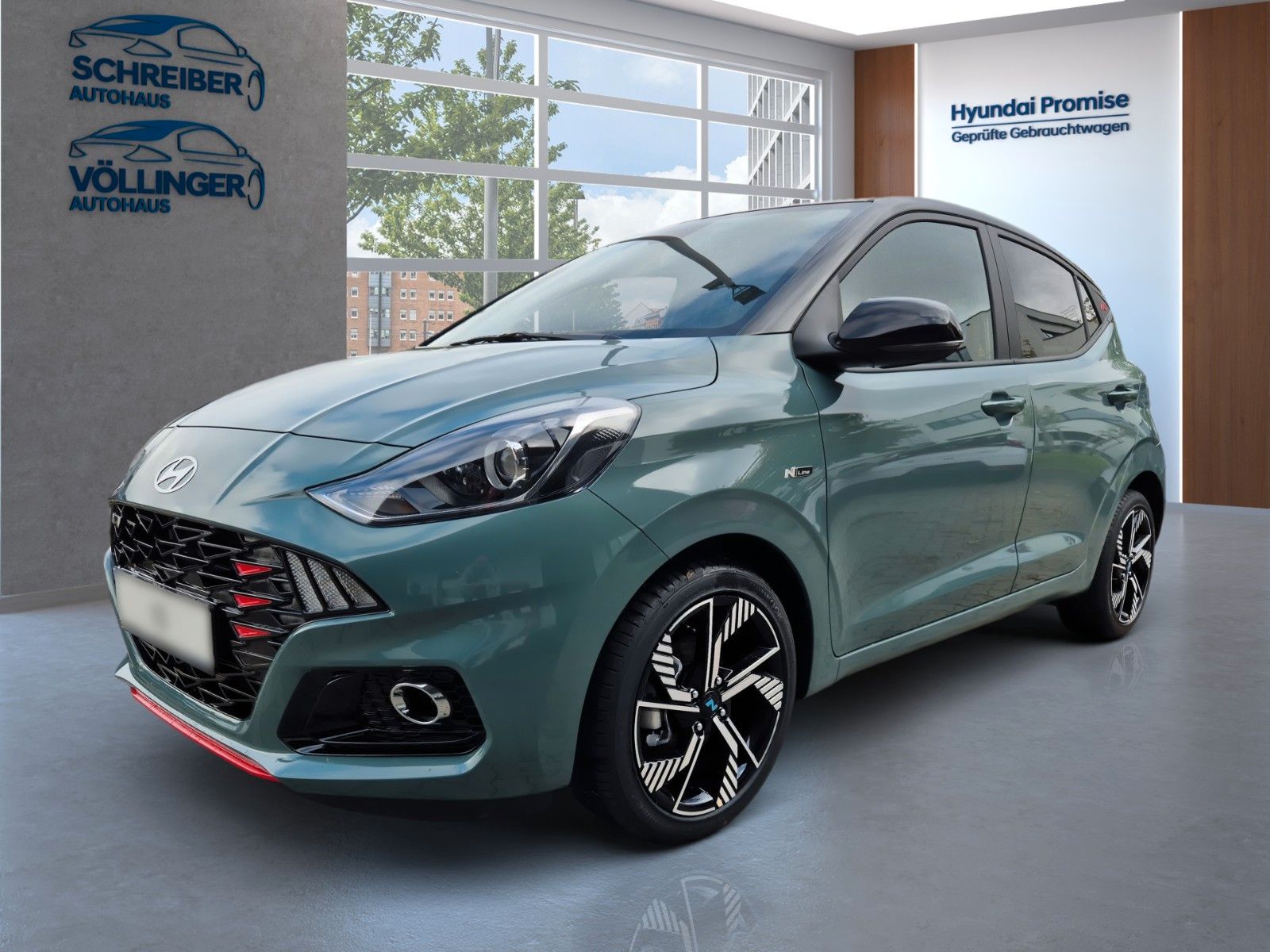 Hyundai i10 N Line/Dachlackierung/Navi/Kamera