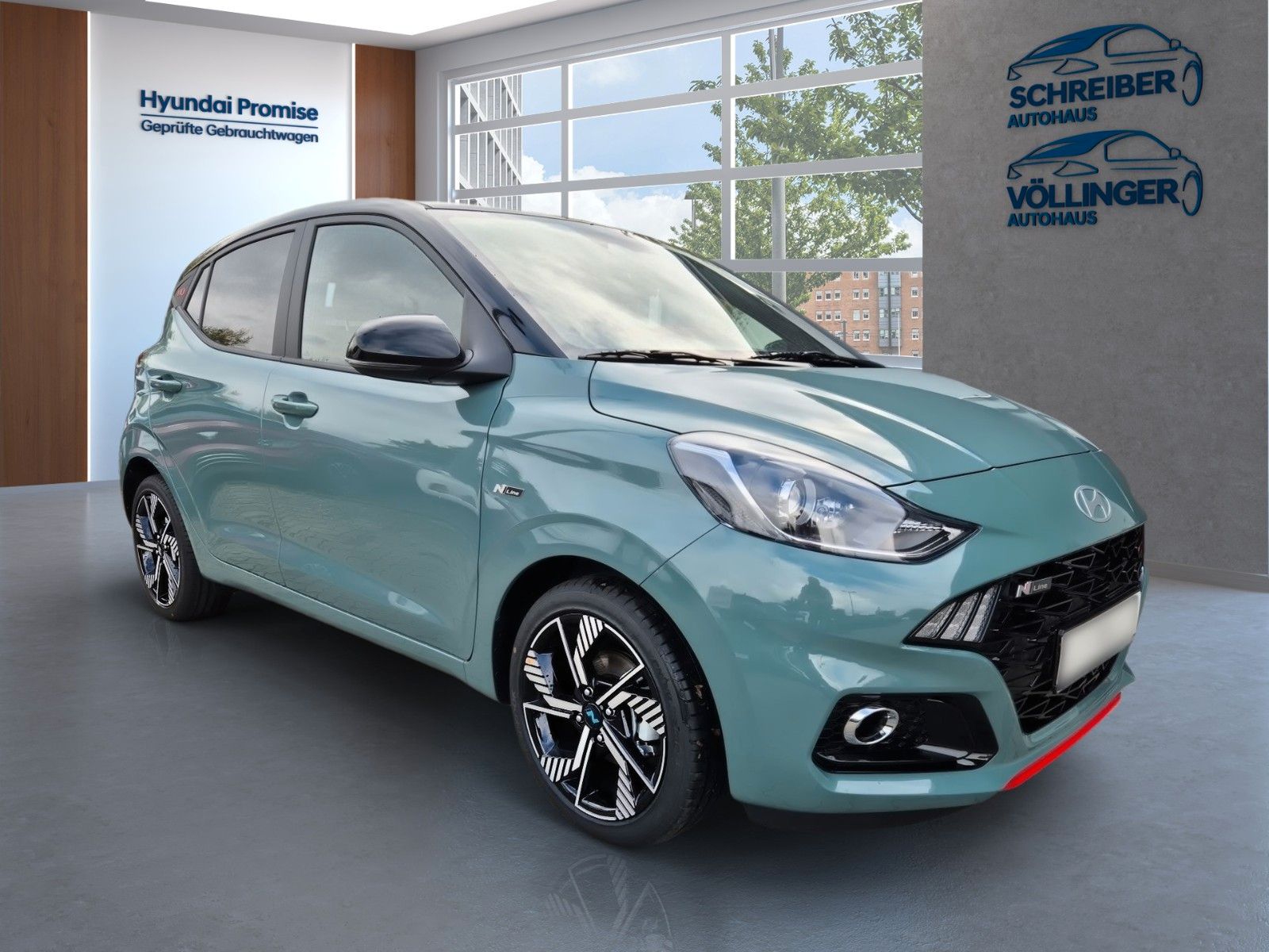 Fahrzeugabbildung Hyundai i10 N Line/Dachlackierung/Navi/Kamera