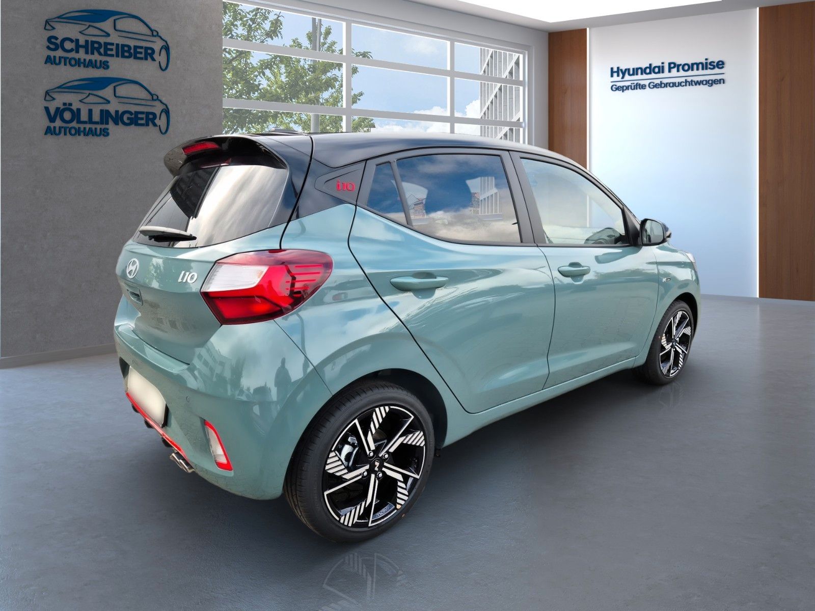 Fahrzeugabbildung Hyundai i10 N Line/Dachlackierung/Navi/Kamera