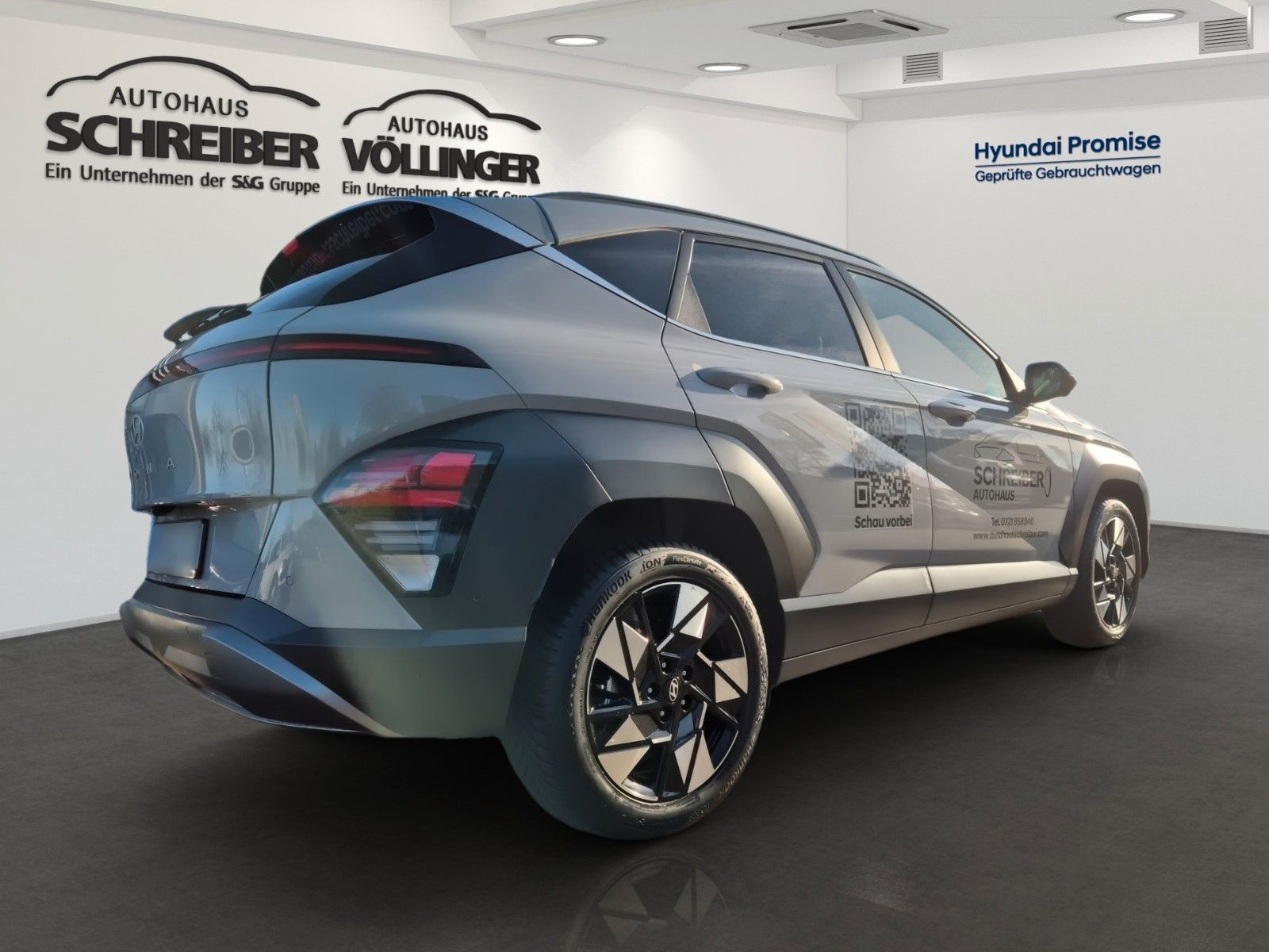 Fahrzeugabbildung Hyundai KONA Prime 1.6 T-GDi  150 PS/360° Kamera/18Zoll/