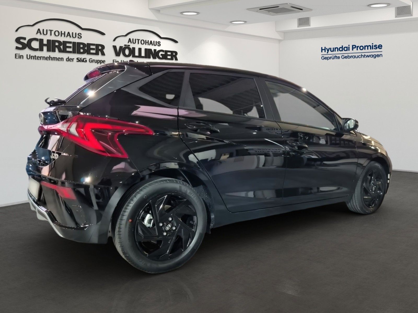 Fahrzeugabbildung Hyundai i20 1.0 T-GDI Blackline M/T 90PS /Alu/Navi/LED