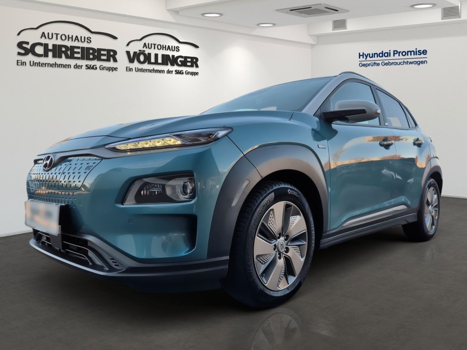 Hyundai KONA Elektro 150KW PREMIUM 3 phasig/Leder/Navi