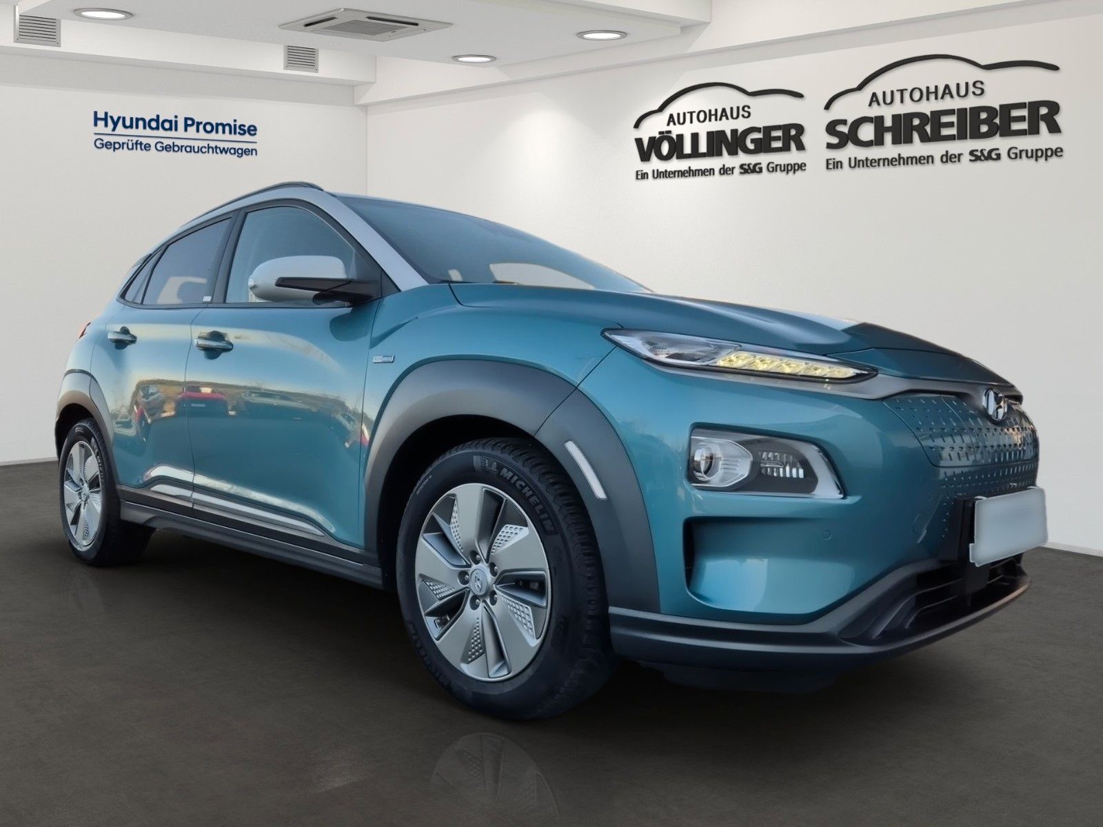 Fahrzeugabbildung Hyundai KONA Elektro 150KW PREMIUM 3 phasig/Leder/Navi