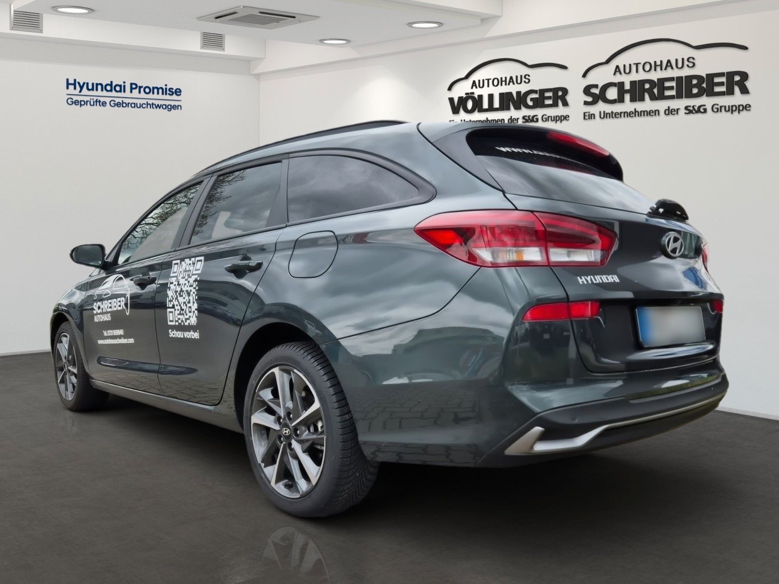 Fahrzeugabbildung Hyundai i30 Kombi Advantage+ 140PS 7-DCT Navi/LED/Sitzh.