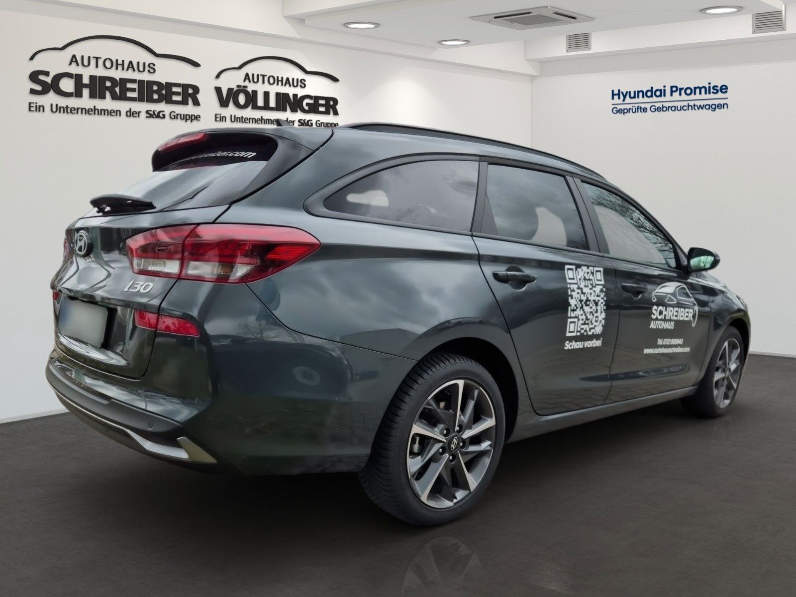 Fahrzeugabbildung Hyundai i30 Kombi Advantage+ 140PS 7-DCT Navi/LED/Sitzh.